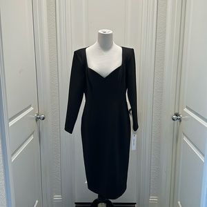 Calvin Klein Structured Black Dress